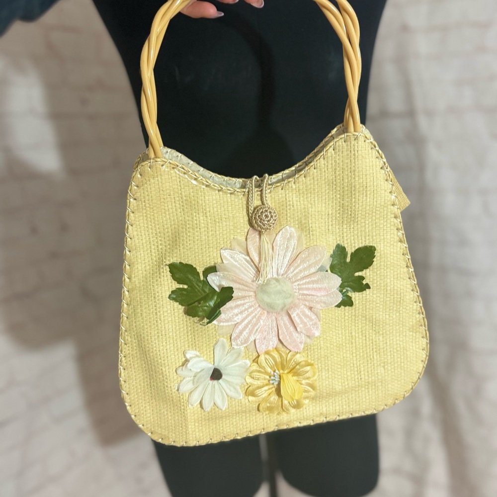 Japanese Basket Flower Bag